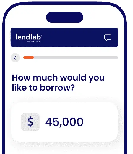 Complete your rate quote on the lendlab app